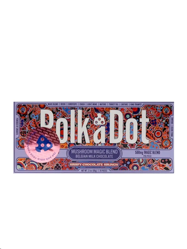 Krispy Chocolate Krunch PolkaDot Chocolate Bar