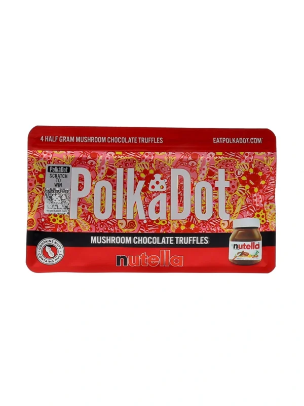 Nutella Polkadot Mushroom Chocolate Truffles 4 HGs