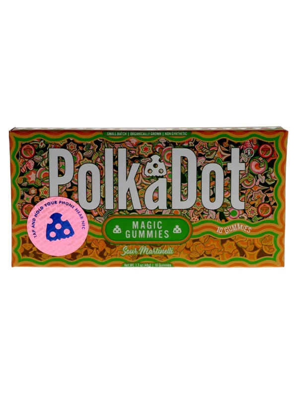 Sour Martinelli PolkaDot Belgian Magic Blend Gummies 4.G